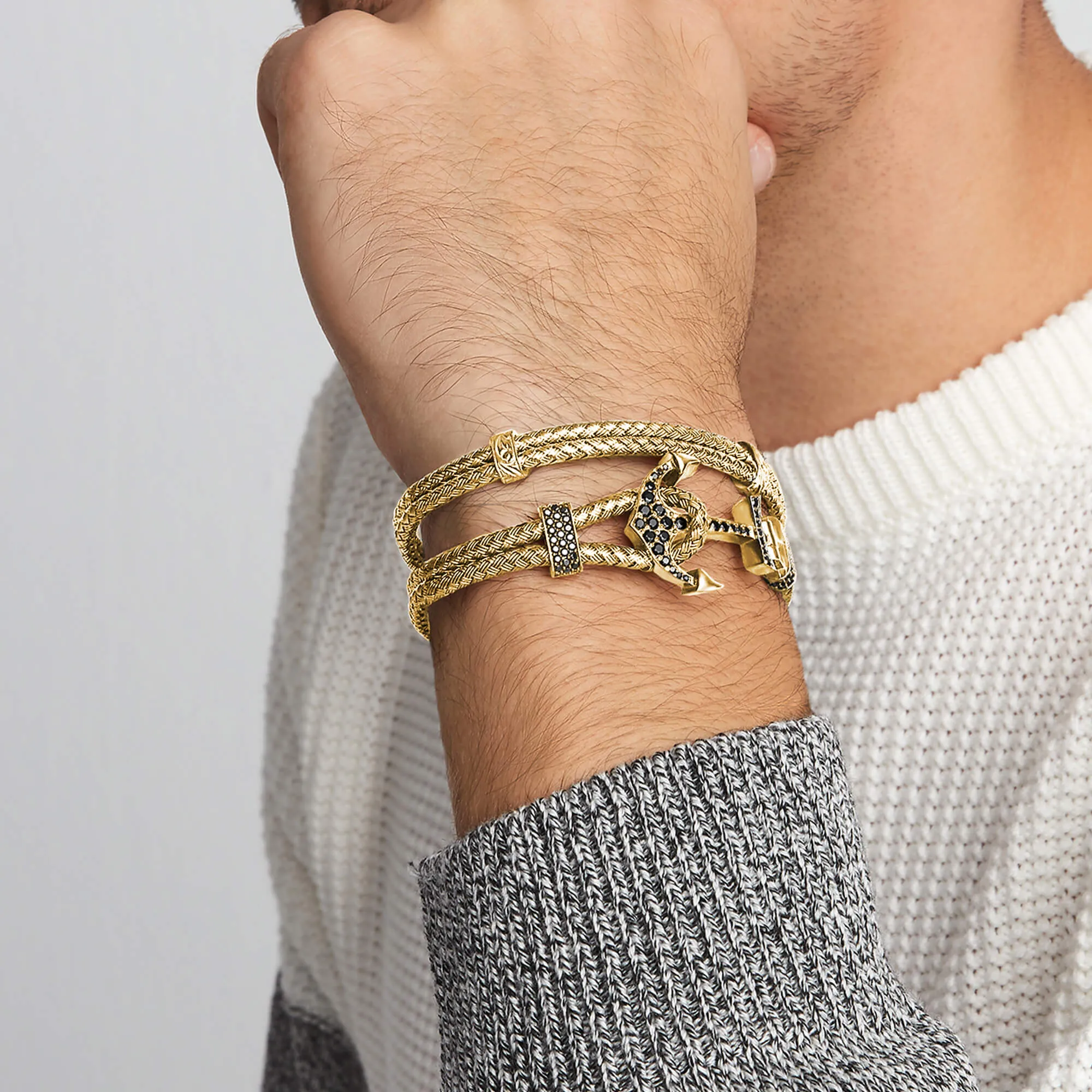 Anchor Bangle & Classic Bangle Bundle