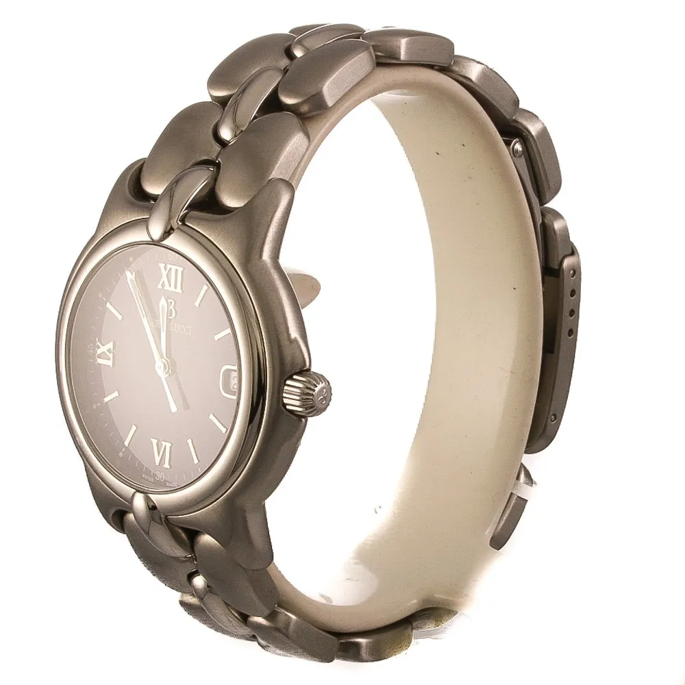 Bertolucci Vir Blue Dial Stainless Steel Quartz Watch 36mm (Preowned)(Final Sale)