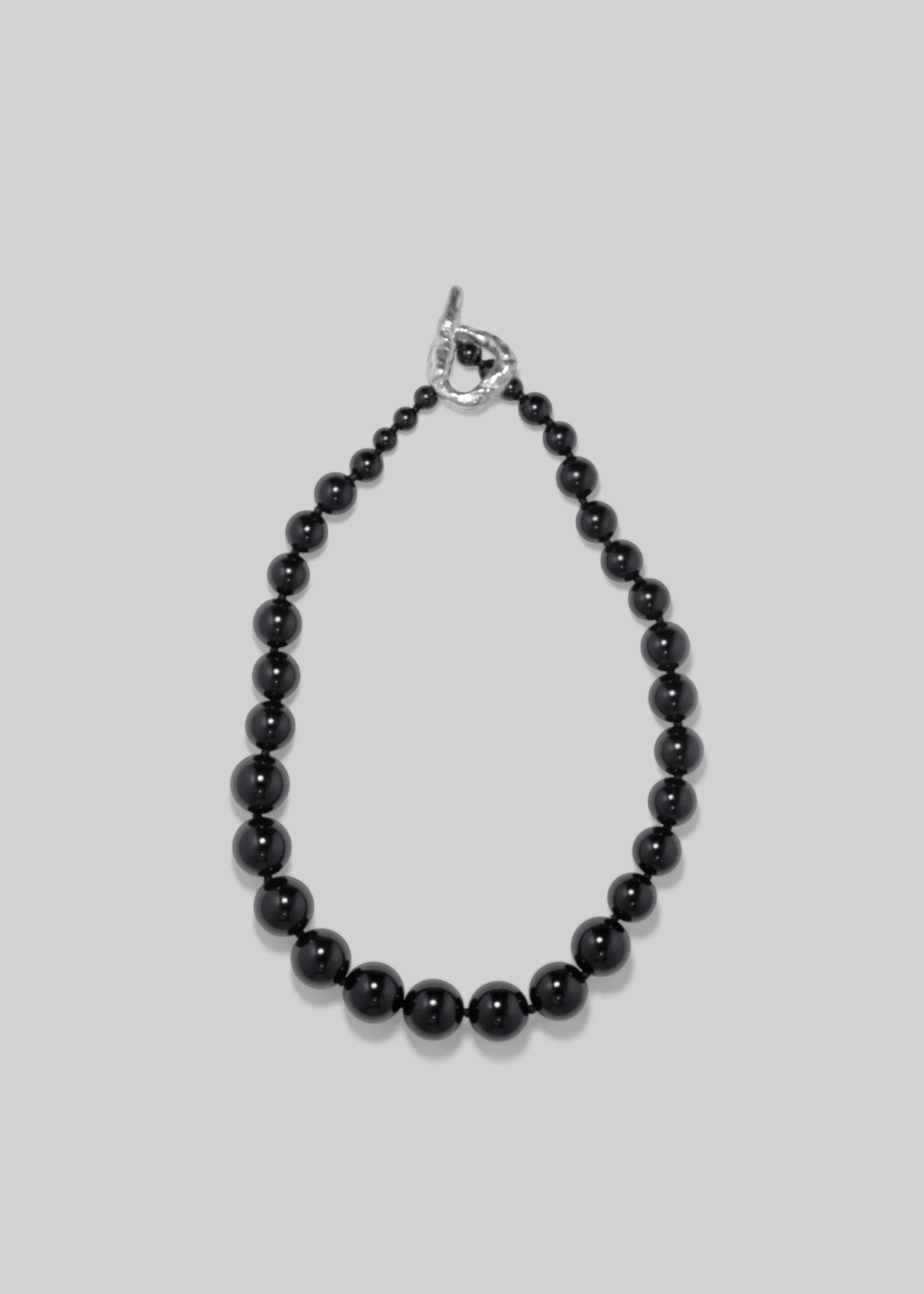 Completedworks H67 Tidelands Necklace - Black Onyx/Silver