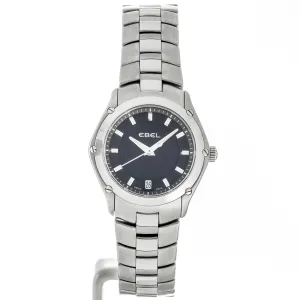 Ebel Classic Sport Lady Watch Black Dial 27mm Quartz (FINAL SALE)