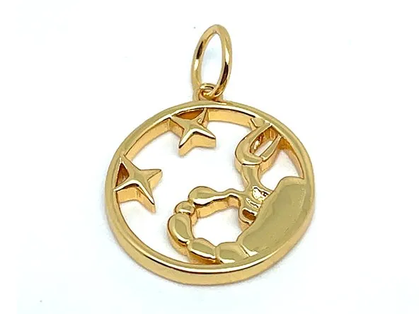 Elegant Zodiac Pendant