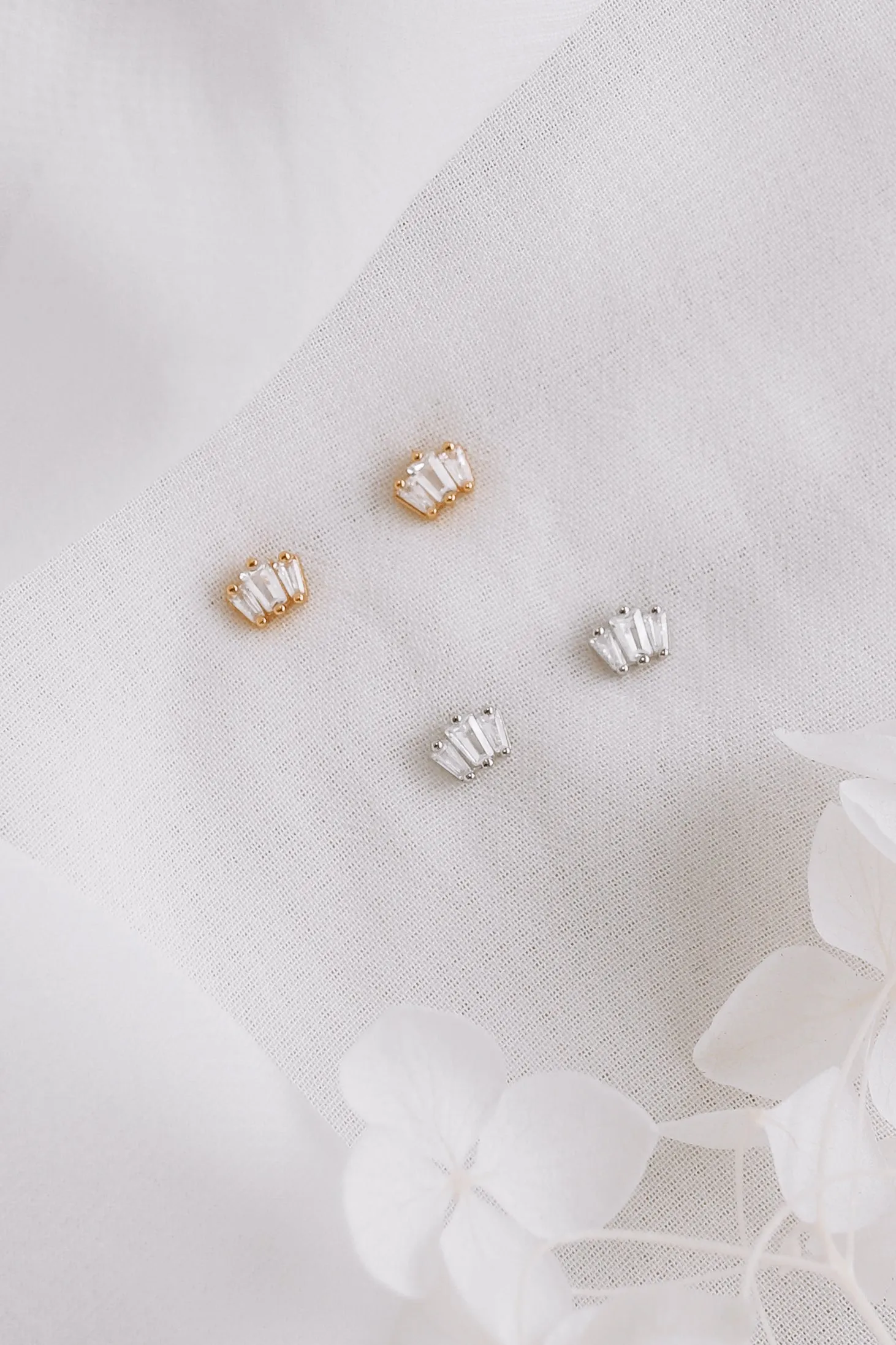 Shakira - Sterling Silver Stud Earrings