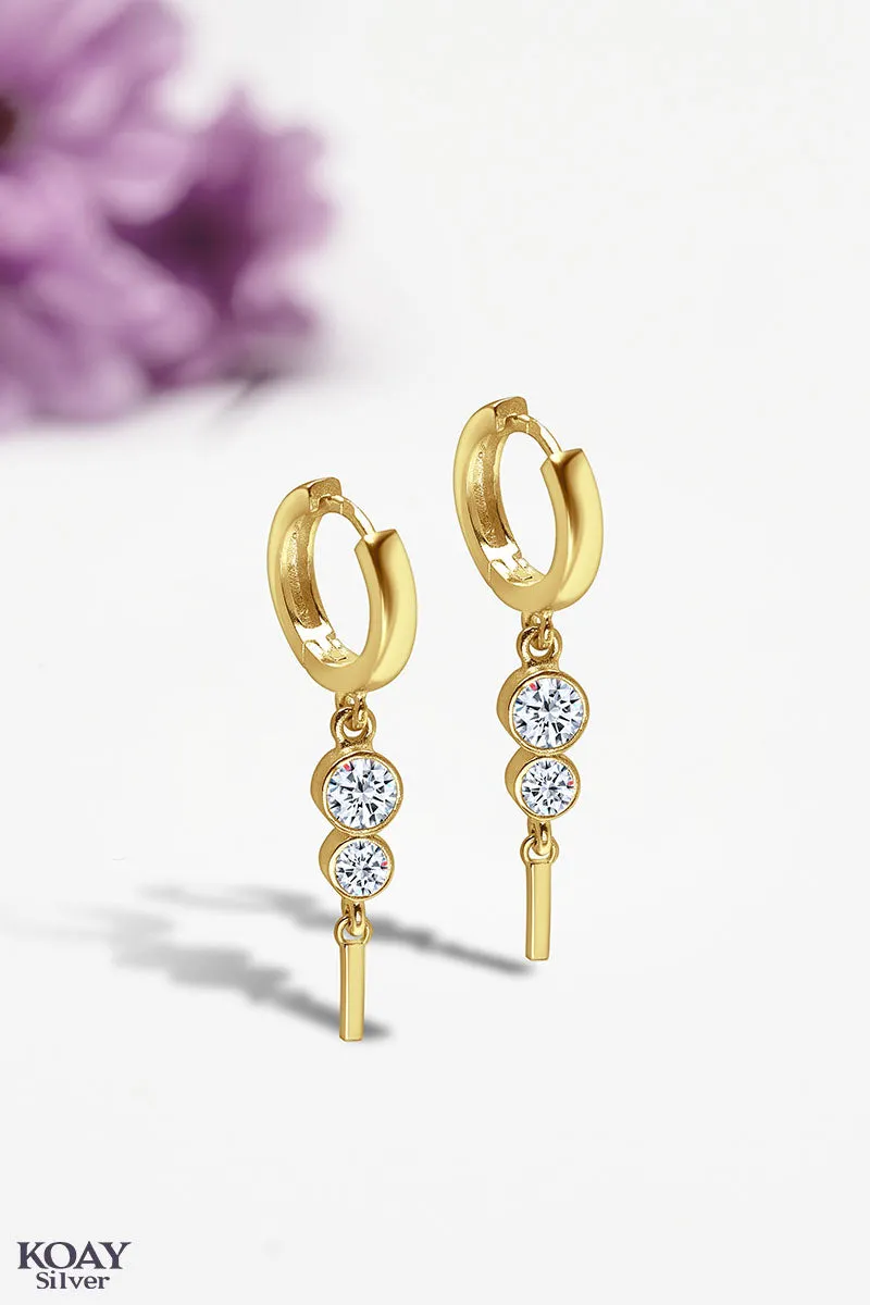 Zircon Hoop (022-GP)